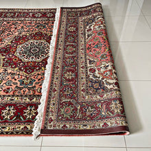 1970 TABRIZ RUG 6’ 5” x 10’ (LARGE.FEA.603)