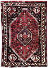 1950 SHIRAZ RUG 3’ 2” x 4’ 8” (MED.243)