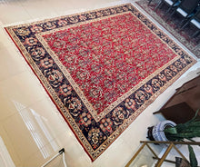 1970 PERSIAN TABRIZ RUG 9’ 4” x 12’ 7” (LAR.FEA.655)