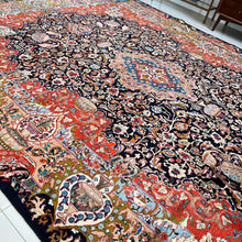 1970 PERSIAN KASHMAR RUG 9’ 5” x 12’ 5” (LAR.FEA.915)