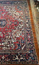 1950 PERSIAN HERIZ RUG 8’ 11” x 10’ 3” (LARG.631)