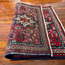 1950 PERSIAN KARAJA RUG 2’ 3” x 2’ 9” (SMA.5211)