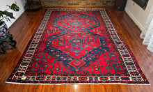 1950 PERSIAN BAKHTIARI RUG 7’ x 10’ 2” (LARG.293)