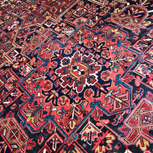 1950 PERSIAN HERIZ RUG 9’ 8” x 12’ 8” (LARG.36)