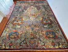 1970 PERSIAN KASHMAR RUG 9’ 7” x 12’ 9” (LAR.FEA.742)