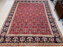 1970 PERSIAN TABRIZ RUG 9’ 4” x 12’ 7” (LAR.FEA.655)