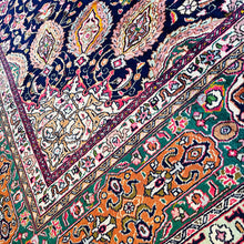 1970 PERSIAN TABRIZ RUG 9’ 9” x 12’ 11” (LAR.FEA.464)