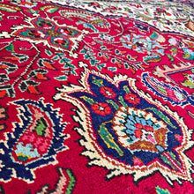 1970 PERSIAN TABRIZ RUG 8’ 5” x 11’ 3” (LAR.FEA.638)