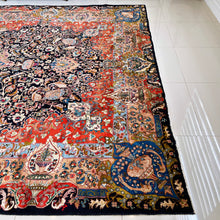 1970 PERSIAN KASHMAR RUG 9’ 5” x 12’ 5” (LAR.FEA.915)