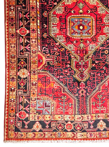 1950 PERSIAN TUYSERKAN RUG 4’ 7” x 7’ 1” (MED.48)