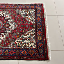 1960 BIDJAR RUG 3’ 4” x 5’ (MED.FEA.1140)