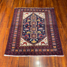 1970 PERSIAN QASEMABAD RUG 2’ 5” x 2’ 11” (SMA.FEA.5212)