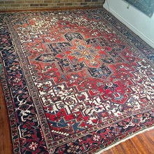 1950 PERSIAN HERIZ RUG 8’ 11” x 10’ 3” (LARG.631)