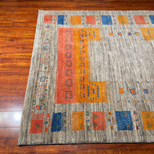 1980 PERSIAN GABBEH RUG 4’ 11” x 6’ 2” (MED.1907)