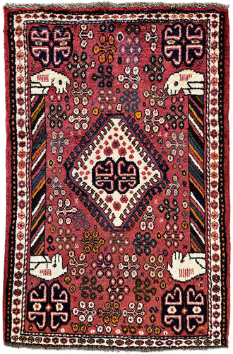 1950 SHIRAZ RUG 3’ 1” x 4’ 7” (MED.88)