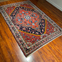 1950 TUISERKAN RUG 4’ 6” x 6’ 7” (MED.FEA.236)