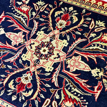 1950 PERSIAN KASHAN RUG 2’ 4” x 3’ 2” (SMA.420)