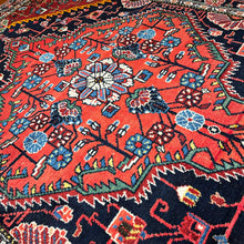 1950 TUISERKAN RUG 4’ 6” x 6’ 7” (MED.FEA.236)