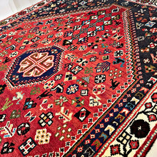 1950 SHIRAZ RUG 3’ 9” x 5’ 7” (MED.169)