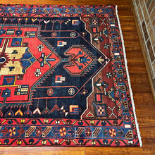 1950 PERSIAN ZANJAN RUG 4’ 3” x 6’ 3” (MED.FEA.78)