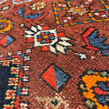 1930 PERSIAN ZANJAN RUG 3’ 10” x 6’ 2” (FEA.MED.92)