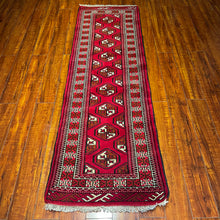 1980 PERSIAN TURKOMAN RUG 2’ 0” x 6’ 2” (RUN.983)