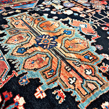 1950 PERSIAN NAHAVAND RUG 5’ x 8’ (MED.FEA.180)