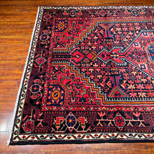 1950 PERSIAN TUYSERKAN RUG 4’ 8” x 7’ 1” (MED.FEA.34)