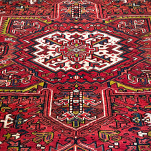 1950 PERSIAN HERIZ RUG 7’ 10” x 11’ (LARG.59)