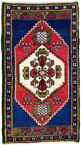 1940 TURKISH SIVAS RUG 1’ 9” x 3’ 1” (SMA.203)