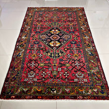 1940 BIDJAR RUG 4’ 1” x 6’ 7” (MED.FEA.5930)