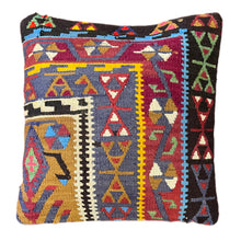 Handmade Turkish Kilim Pillow Cover 16x16 in. (Pil.8025)