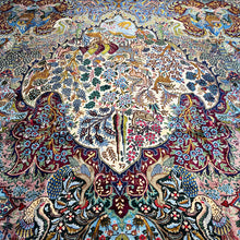 1970 PERSIAN KASHMAR RUG 9’ 7” x 12’ 9” (LAR.FEA.742)