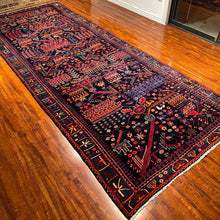 1950 PERSIAN SHAHSAVAN RUG 5’ 1” x 13’ 2” (RUN.FEA.183)