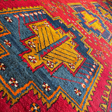 1950 PERSIAN HERIZ RUNNER RUG 3’ 10” x 14’ 5” (FEA.RUN.343)