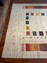 1980 PERSIAN GABBEH RUG 6’ 9” x 9’ 4” (LARG.1901)