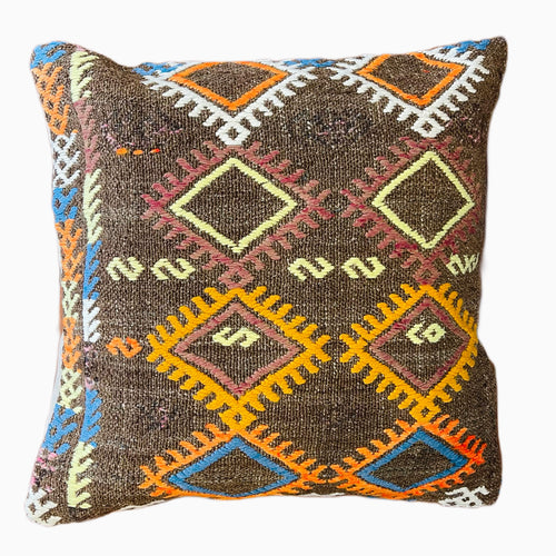 Handmade Turkish Kilim Pillow Cover 20x20 in. (Pil.8013)