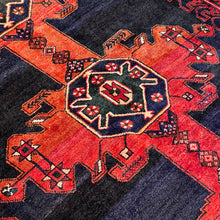 1950 PERSIAN SHAHSAVAN RUG 5’ 1” x 8’ 11” (MED.90)