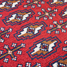 1950 PERSIAN TORKAMAN RUG 2’ 1” x 4’ 4” (SMA.7017)