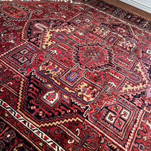 1950 PERSIAN HERIZ RUG 8’ 3” x 11’ 6” (LARG.52)