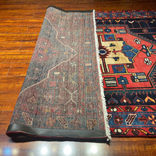 1950 PERSIAN ZANJAN RUG 4’ 3” x 6’ 3” (MED.FEA.78)