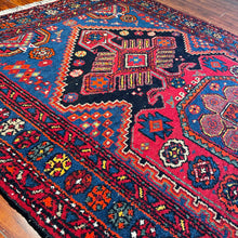 1950 PERSIAN TARUM RUG 4’ 2” x 6’ 7” (MED.FEA.265)