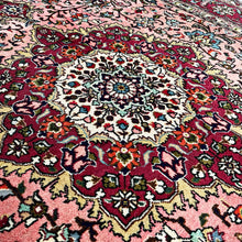 1970 TABRIZ RUG 6’ 5” x 10’ (LARGE.FEA.603)