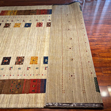 1980 PERSIAN GABBEH RUG 6’ 9” x 9’ 4” (LARG.1901)