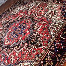 1950 PERSIAN HERIZ RUG 7’ 5” x 9’ 1” (LARG.61)