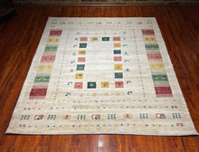 1980 PERSIAN GABBEH RUG 4’ 11” x 6’ 4” (MED.1900)