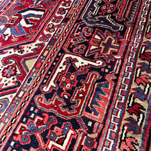 1950 PERSIAN HERIZ RUG 10’ 6” x 13’ 2” (LARG.FEA.192)