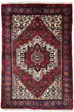 1960 BIDJAR RUG 3’ 4” x 5’ (MED.FEA.1140)