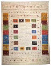 1980 PERSIAN GABBEH RUG 4’ 11” x 6’ 7” (MED.1902)