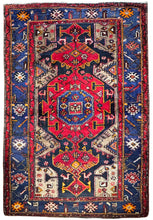 1950 PERSIAN TARUM RUG 4’ 6” x 6’ 8” (MED.FEA.1265)